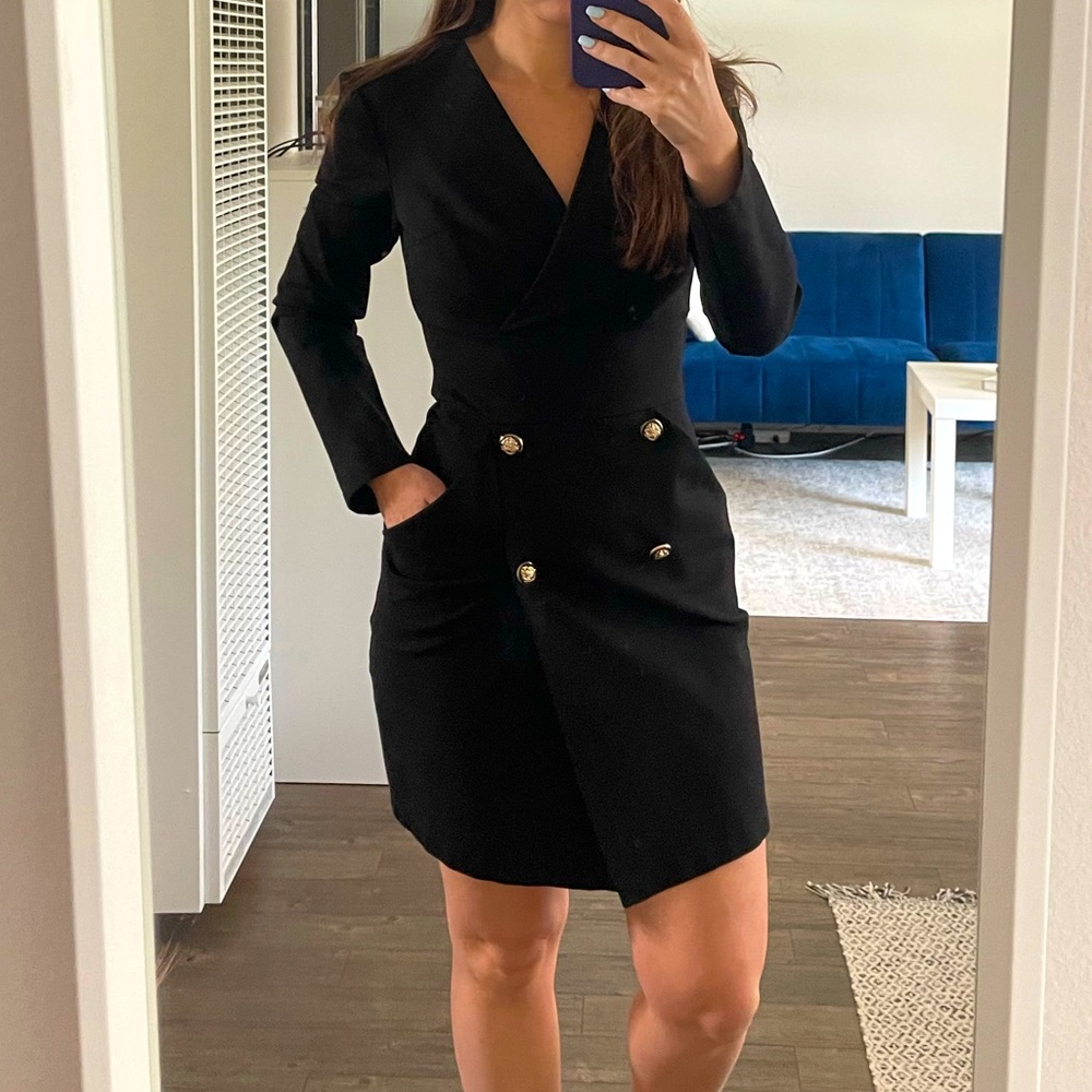 Fitted Blazer Dress